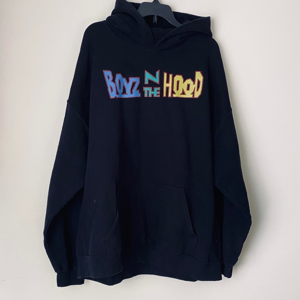 Black Boyz n The Hood Graphic Hoodie